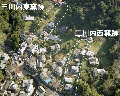三川内の磁器窯跡群