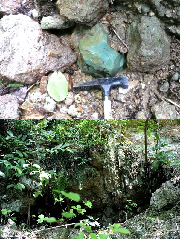 那谷・菩提・滝ヶ原 碧玉産地