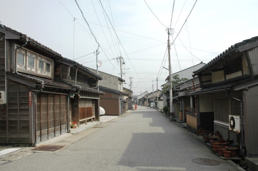 金石こまちなみ保存区域