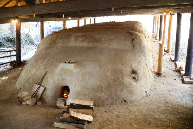 益子参考館登り窯