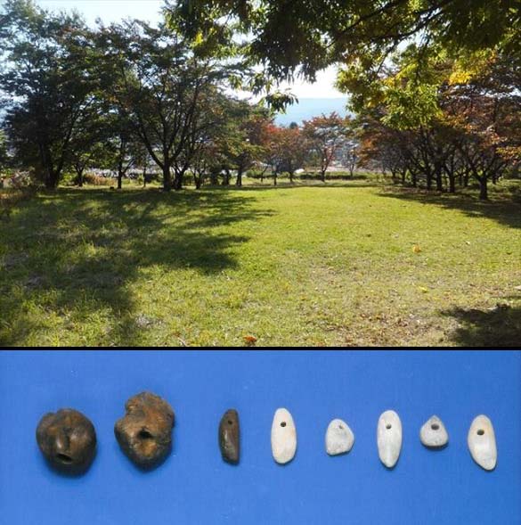 梨久保遺跡と出土品