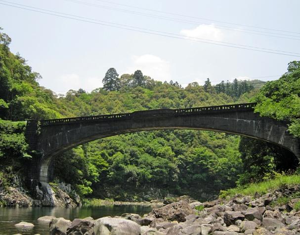 旧魚梁瀬森林鉄道施設　堀ヶ生橋