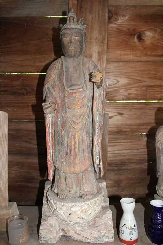 城山観音堂の十一面観音菩薩像