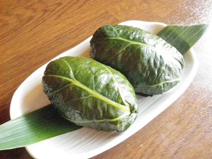 春まなのめはり寿司