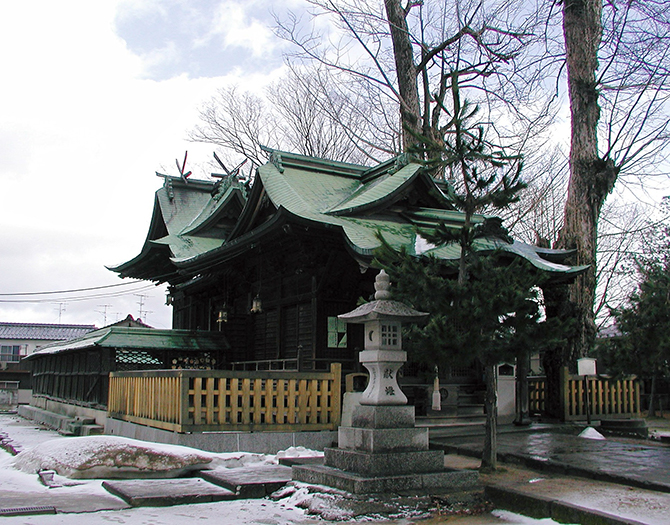 聖神社本殿、拝殿及び幣殿 