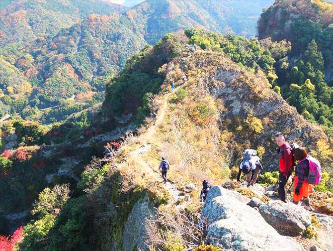 六郷満山の峯道