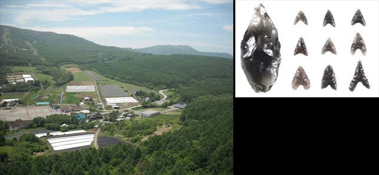 黒曜石原産地鷹山遺跡群 