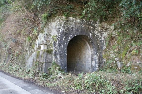旧魚梁瀬森林鉄道施設　エヤ隧道