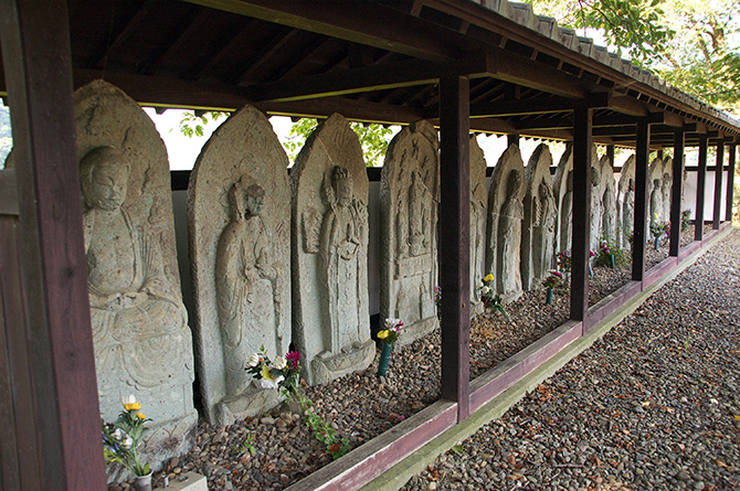 一乗谷朝倉氏遺跡の石造物 