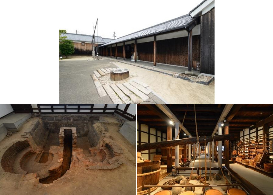 西宮郷・白鹿辰馬本家酒造本蔵 釜場遺構