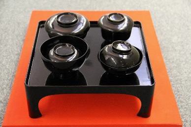 本膳　四ツ椀　つぼ椀　平椀　吸椀