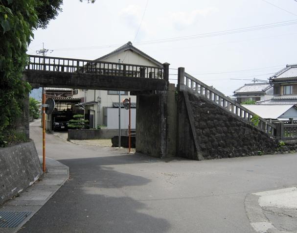 旧魚梁瀬森林鉄道施設　八幡山跨線橋
