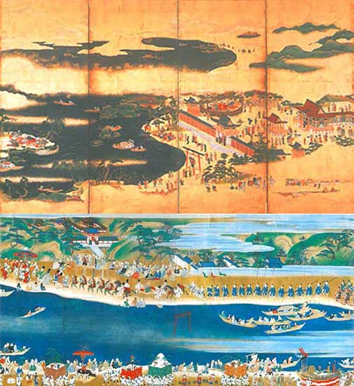 和歌浦図関係資料（和歌浦図屏風等10点）