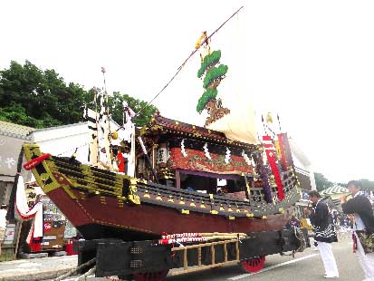 姥神大神宮祭礼山車松寳丸及び附属品