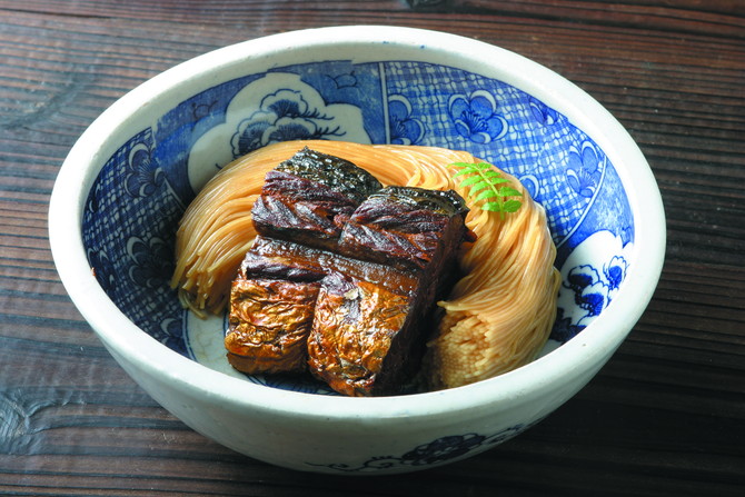 焼鯖と焼鯖そうめん