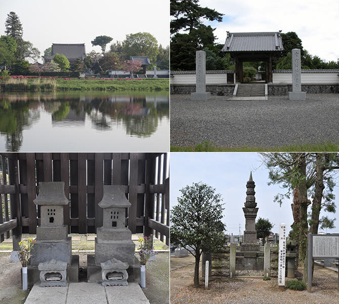 善長寺(祥室院殿の墓、お辻･松女の墓) 