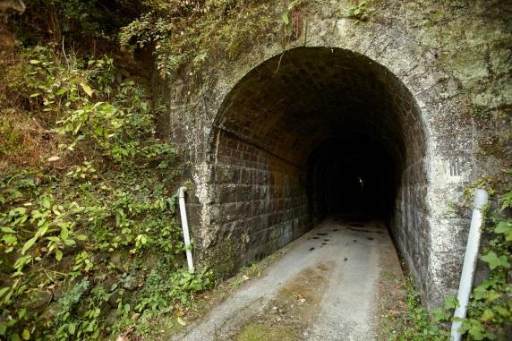 旧魚梁瀬森林鉄道施設　河口隧道