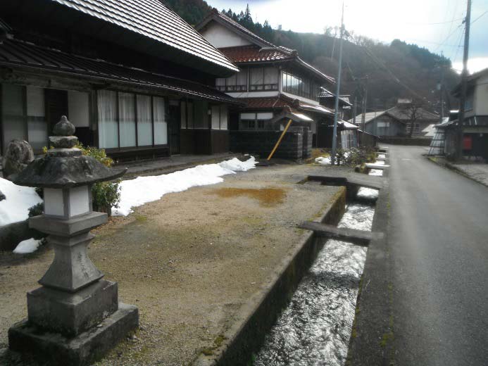 下蚊屋の町並み