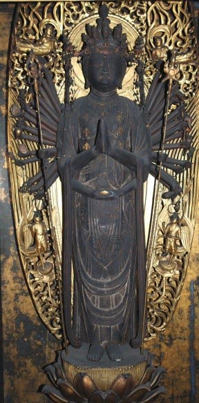 光明寺の浪分観音