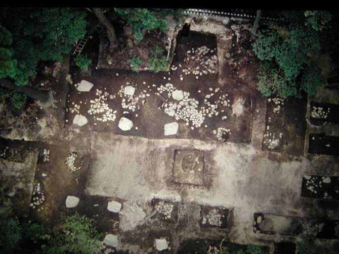 国分尼寺金堂跡