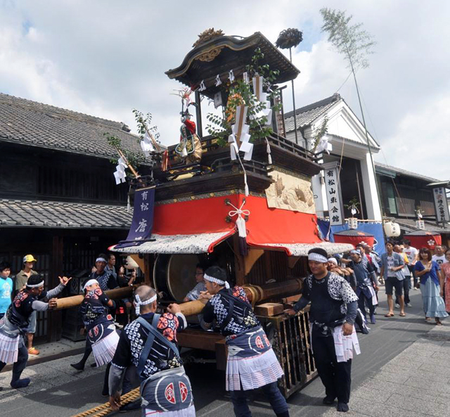 有松祭りの山車行事（有松天満社秋季大祭）