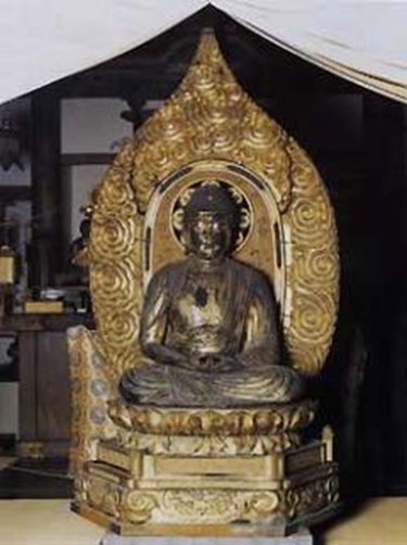 善導寺・木造阿弥陀如来坐像