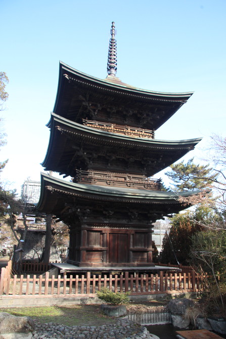 信濃国分寺三重塔