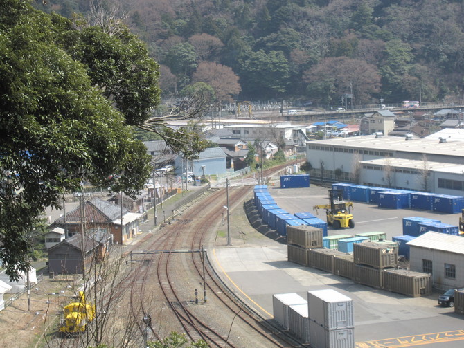 旧敦賀港駅線路