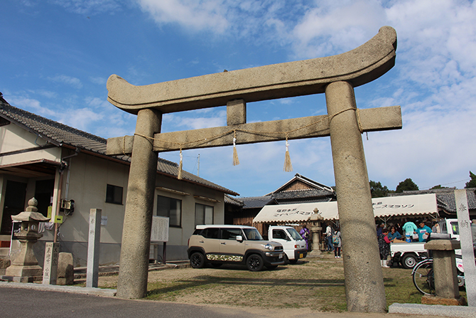 木烏神社鳥居 
