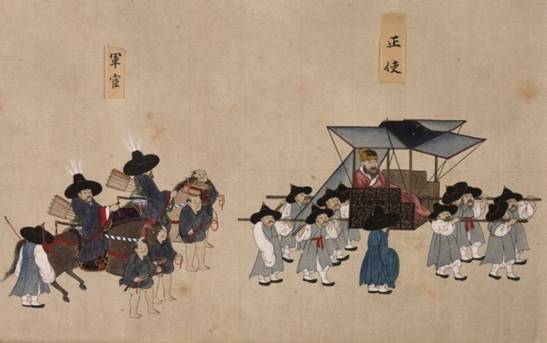 朝鮮国信使絵巻