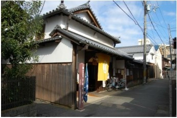 旧佐野浦の町並み