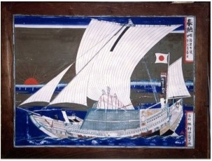 安宅住吉神社船絵馬