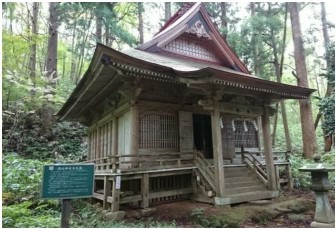 真山神社五社殿落書き（墨書）