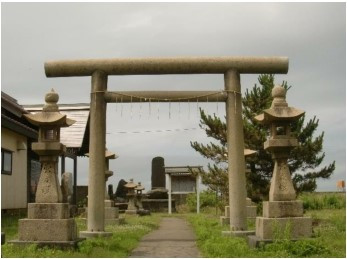 金刀比羅神社石灯籠