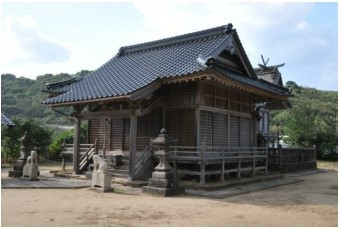 湊神社の奉納物