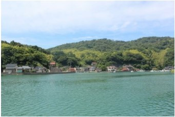 外ノ浦の町並み