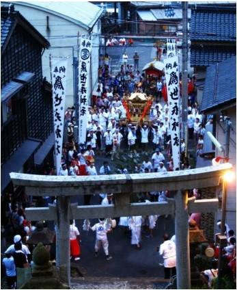 為世永神社例祭（祇園祭・麒麟獅子舞）