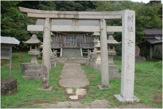 宿根木白山神社石鳥居