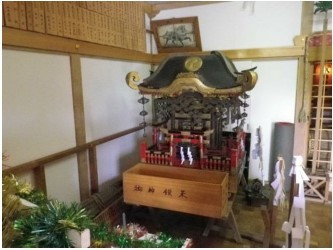 古潭神社御神輿