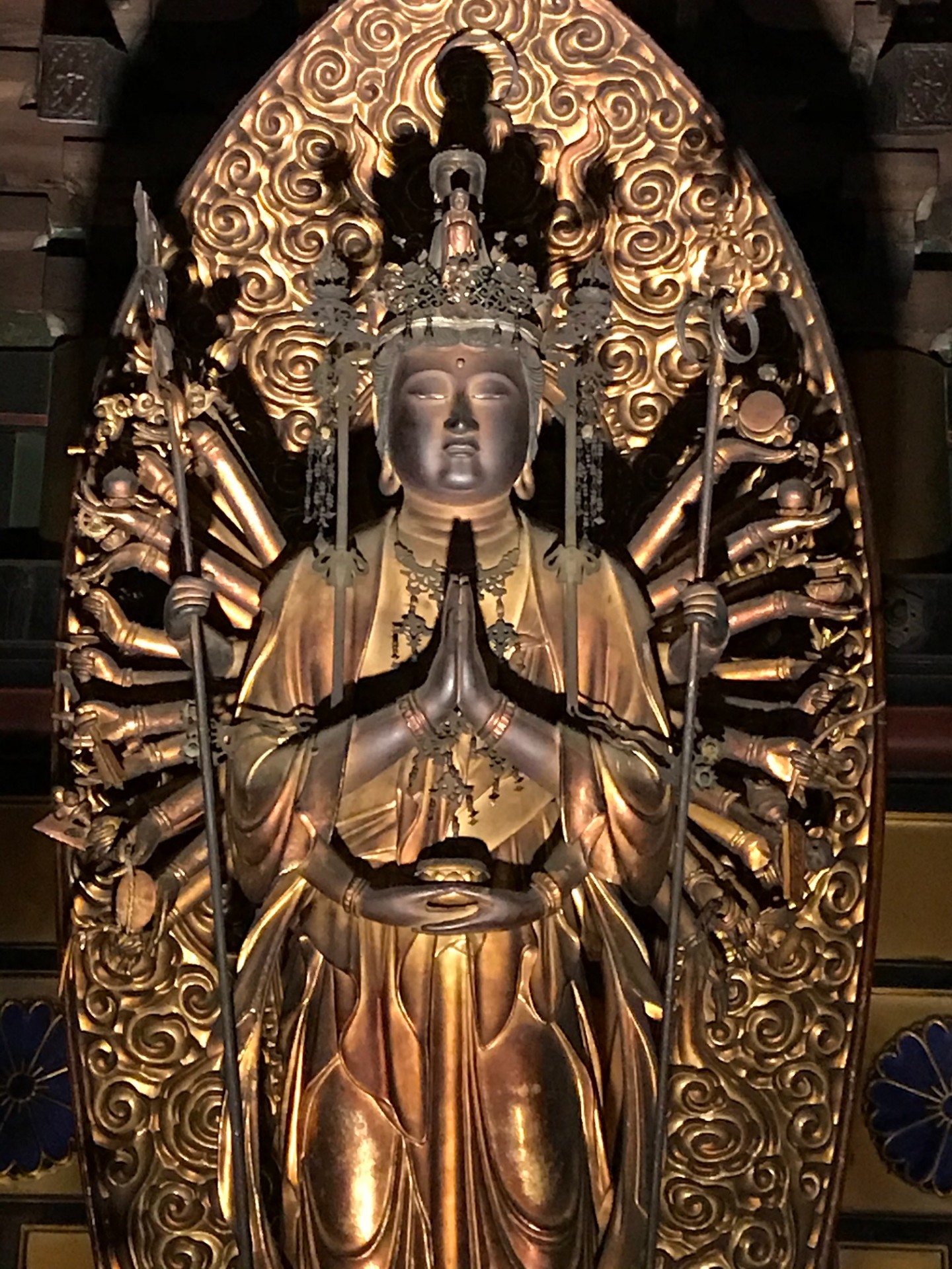 長命寺　千手観世音菩薩（御前立） 