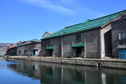 運河完成後の倉庫群