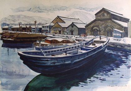 藤森茂男作風景画