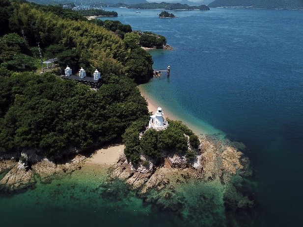  旧大浜埼通航潮流信号所施設