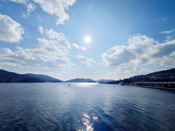 大なる入り江サン・アンドレス-大船渡湾の風景-