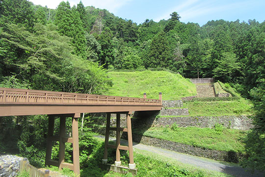 画像：八王子城