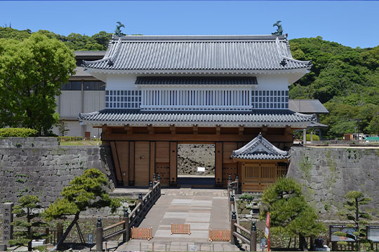 画像：鹿児島城跡